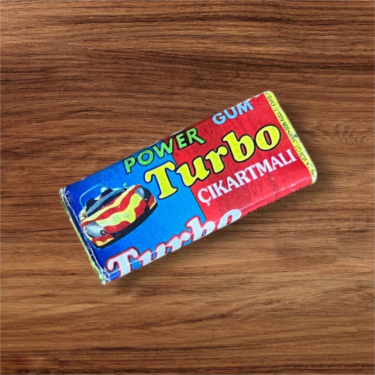 Turbo Power 1990s Çıkartmalı Şekerli Sakız # SKZ2374 - 2