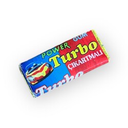 Turbo Power 1990s Çıkartmalı Şekerli Sakız # SKZ2374 - Gökçekoleksiyon