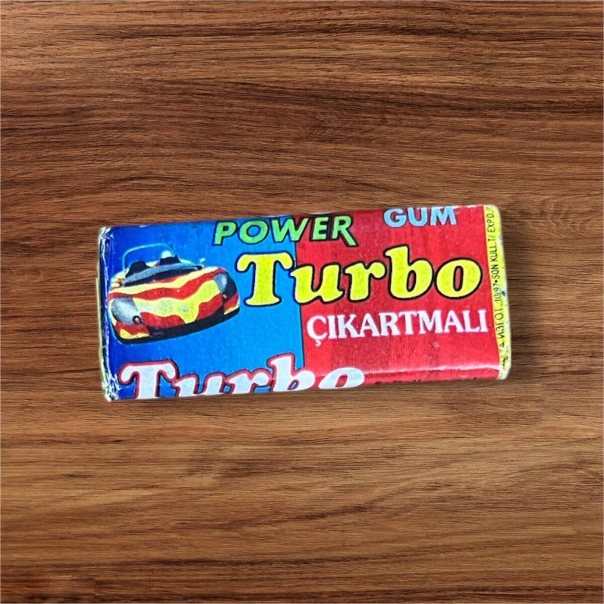 Turbo Power 1990s Çıkartmalı Şekerli Sakız # SKZ2374 - 4