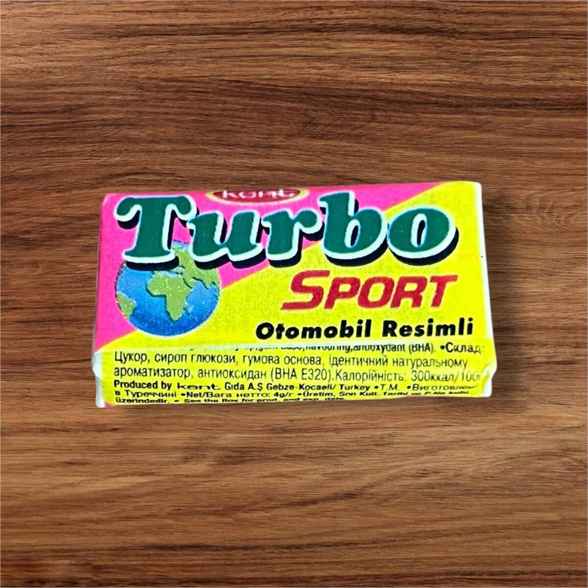Turbo Sport 1990s Meyve Aromalı Şekerli Sakız # SKZ2382 - 4