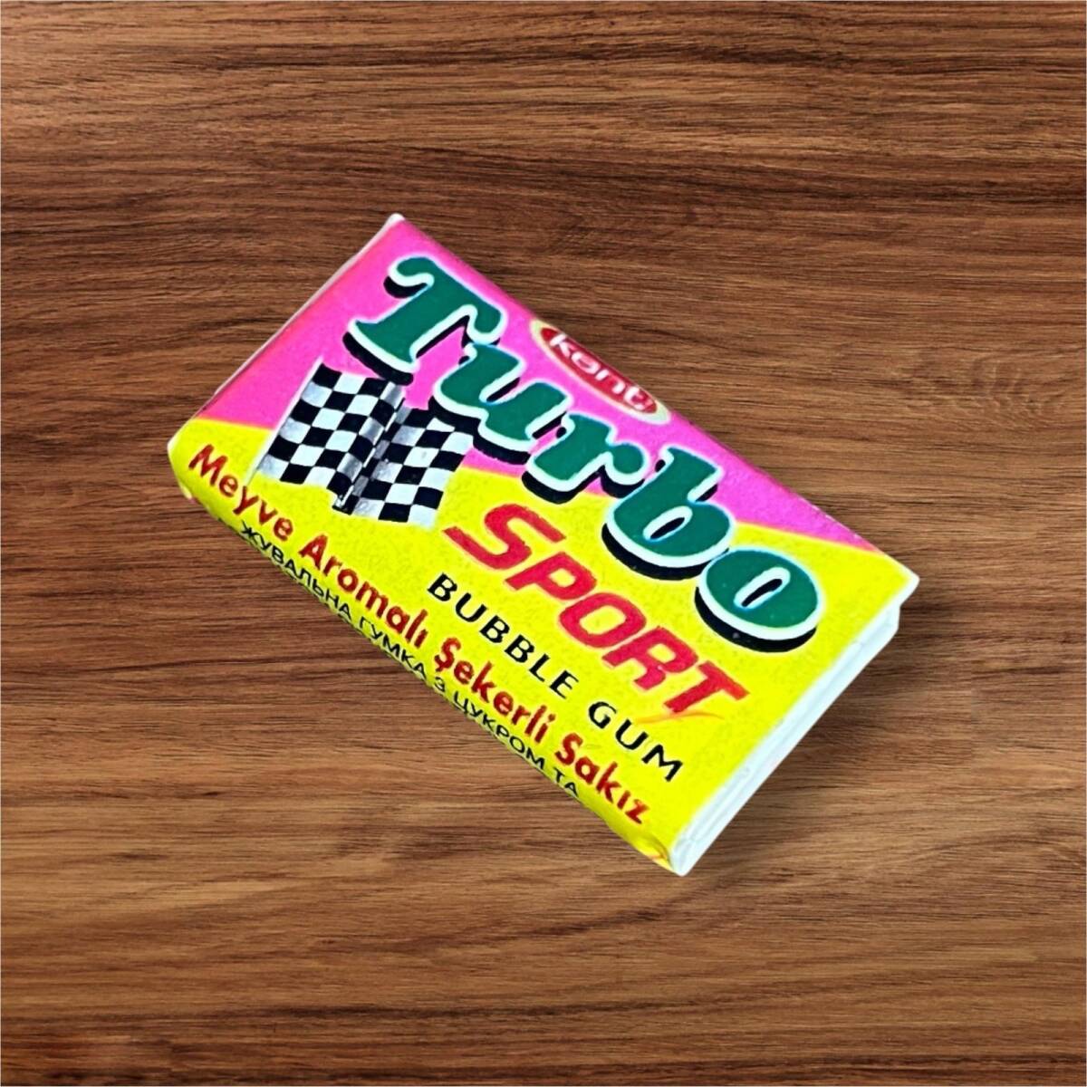 Turbo Sport 1990s Meyve Aromalı Şekerli Sakız # SKZ2382 - 2