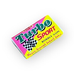 Turbo Sport 1990s Meyve Aromalı Şekerli Sakız # SKZ2382 - Gökçekoleksiyon