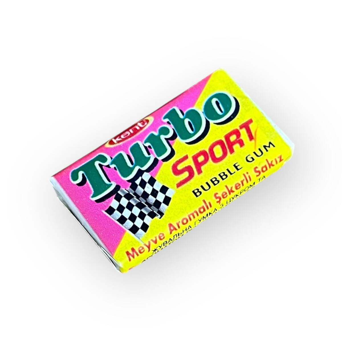 Turbo Sport 1990s Meyve Aromalı Şekerli Sakız # SKZ2382 - 1