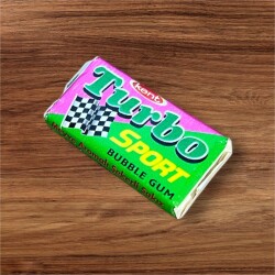 Turbo Sport 1990s Meyve Aromalı Şekerli Sakız # SKZ2381 - 2