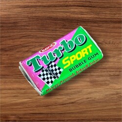 Turbo Sport 1990s Meyve Aromalı Şekerli Sakız # SKZ2381 - 4