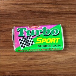 Turbo Sport 1990s Meyve Aromalı Şekerli Sakız # SKZ2381 - 5