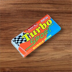 Turbo Sport 1998 Meyve Aromalı Şekerli Sakız # SKZ2380 - 2