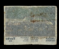 TURBO Sticker Sakız Kağıdı No 53 -1980 Ler#SKZ441 - 2