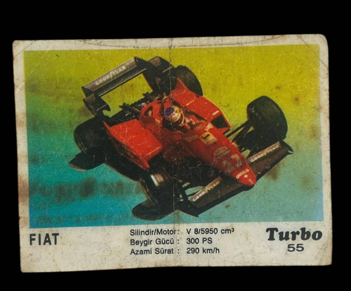 TURBO Sticker Sakız Kağıdı No 55 -1980 Ler#SKZ439 - 3