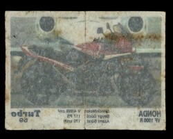 TURBO Sticker Sakız Kağıdı No 59 -1980 Ler#SKZ442 - 2