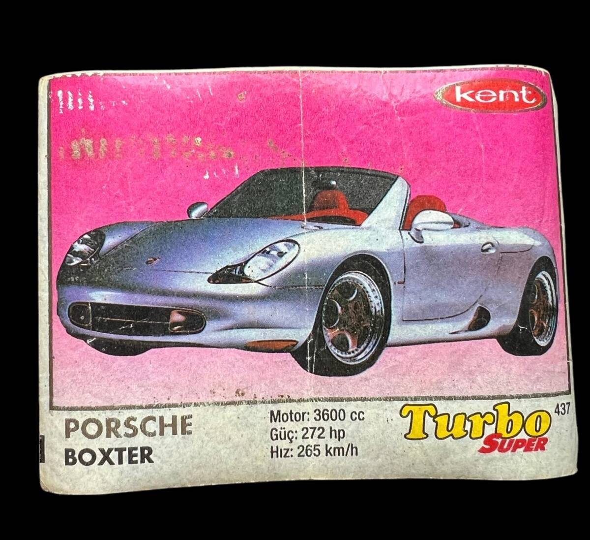 TURBO Super NO 437 Sakız Kağıdı Stickers SKZ611 - 3