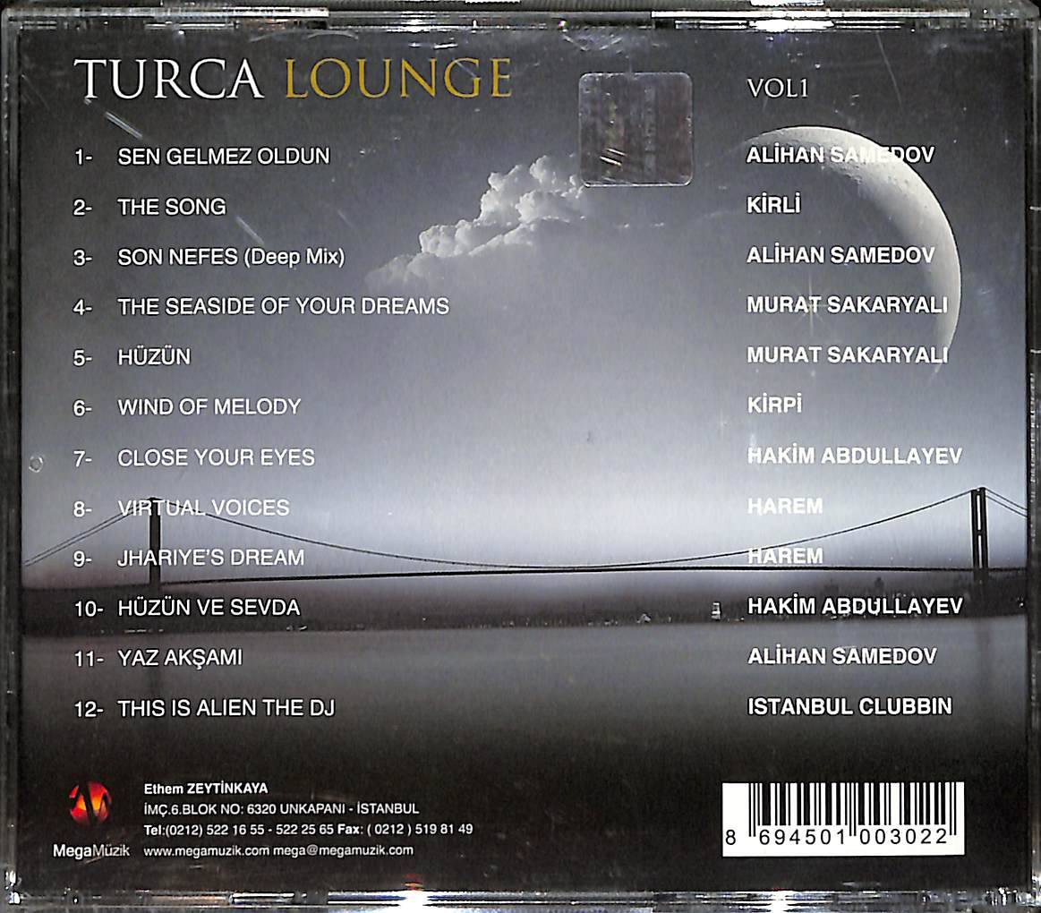 Turca Lounge Vol 1 CD (İkinci El) CD4975 - 2