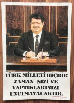 Turgut Özal Büyük Boy Kartpostal KRT7594 - 1