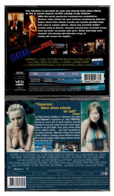 Turistas Gece Nöbeti - 2 Adet VCD Film VCD597 - 2