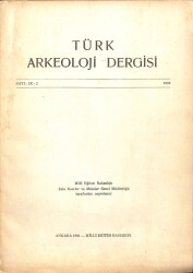 Türk Arkeoloji Dergisi - turkish review of archaeology 1959 sayıIX-2 KTP2866 - Gökçekoleksiyon