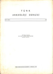 TÜRK ARKEOLOJİ DERGİSİ XVII-2 1968 KTP2874 - Gökçekoleksiyon