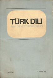Türk Dili Aylık Dil Ve Yazım Dergisi 1 Mayıs 1973 Sayı 260 NDR79252 - Gökçekoleksiyon