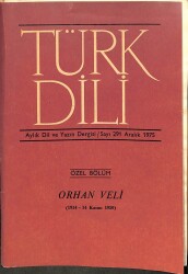 Türk Dili Aylık Dil ve Yazın Dergisi Sayı 291 - Aralık 1975 KTP3163 - Gökçekoleksiyon