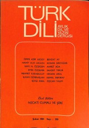 Türk Dili Aylık Dil Ve Yazın Dergisi Sayı 350 Şubat 1981 NDR82780 - Gökçekoleksiyon
