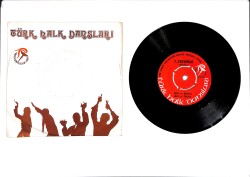 Türk Halk Dansları 7 - Erzurum Başbar - Dikine & Hoşbilezik - Sekme 45′lik Plak (10/7) PLK27481 - 1