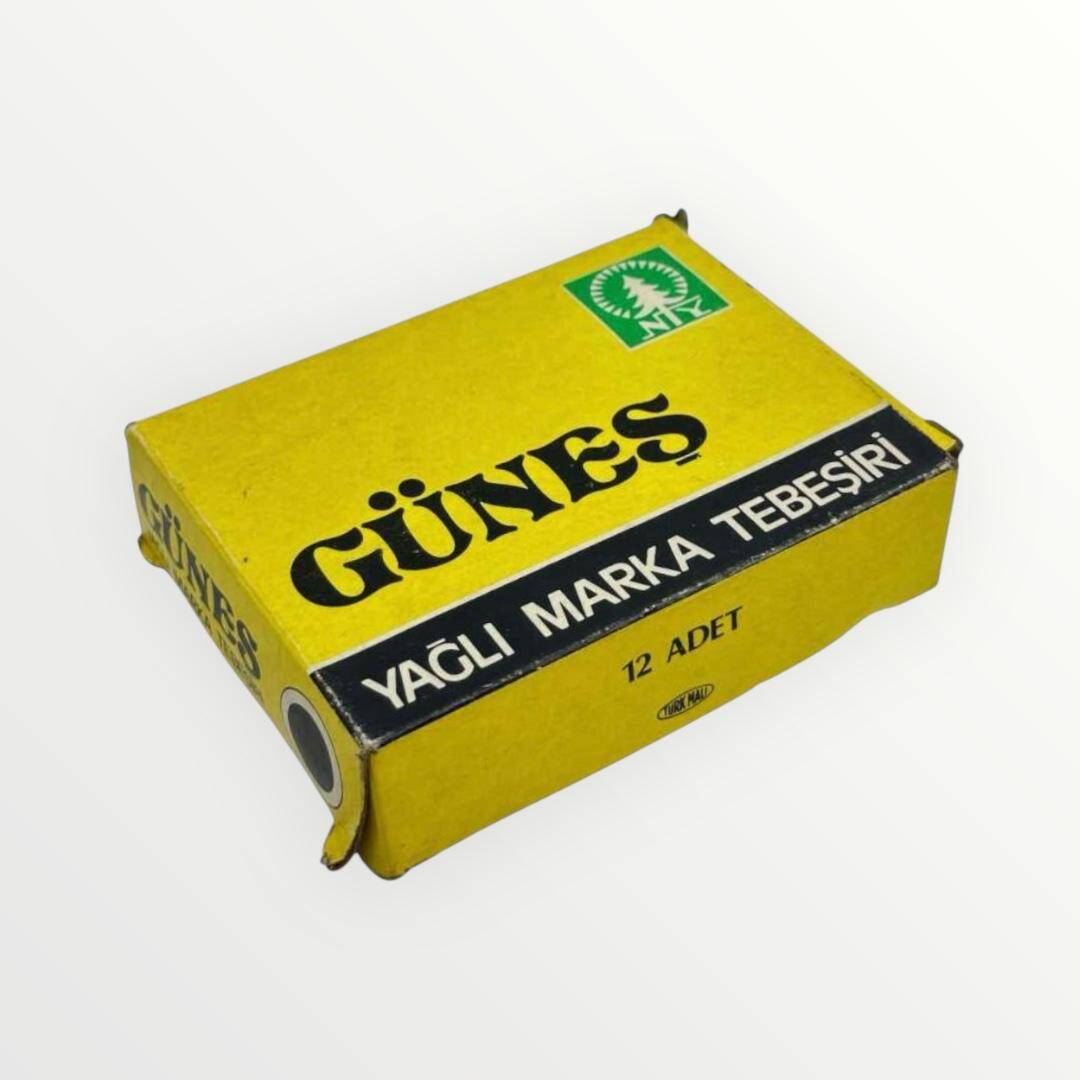 Türk Malı Güneş Yağlı Marka Tebeşiri (Kullanılmamış Dolu Paket) AOB4521 (N) - 1