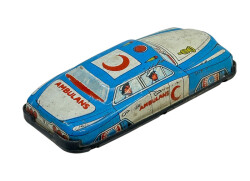 Türk Malı Gürel Marka M.Baybörü Teneke Ambulans Aracı AOB5399 - 4