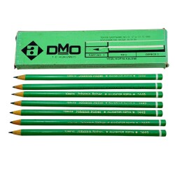 Türk Malı Johann Faber (Alligator) Adel 7'li Yeşil Renk Kopya Kurşun Kalem Seti (Kullanılmamış) AOB5320 - Gökçekoleksiyon