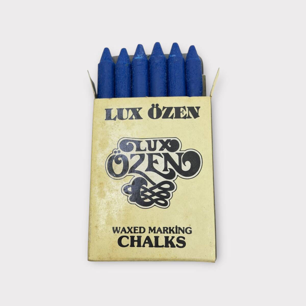 Türk Malı Lux Özen Mumlu İşaretleme Tebeşirleri (Sıfır Ürün) AOB5119 - 2