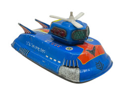 Türk Malı Nekur Marka Oyuncak Teneke Uzay Tankı *NADİR* AOB4357 - 4