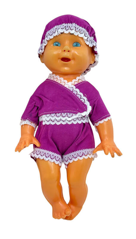 Türk Malı Üfleme Plâstik Tunay Marka Oyuncak Bebek (Sıfır Ürün) AOB4700 - 1