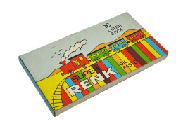 Türk Malı Yağlı 16'lı Pastel Boya Seti (Kullanılmamış) AOB4431 (N) - 2