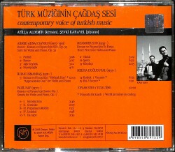 Türk Müziğinin Çağdaş Sesi - Contemporary Voice Of Turkish Music CD (İkinci El) CD4742 - 2