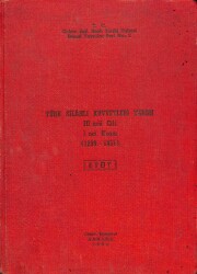 Türk Silahlı Kuvvetleri Tarihi III. ncü Cilt 1 nci Kısıma Ek Deniz Kısmı (1299-1452) Etüt KTP2928 - Gökçekoleksiyon