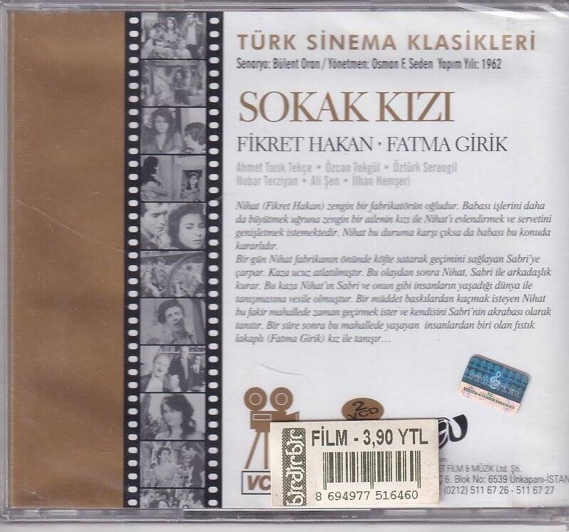 Türk Sinema Klasikleri - Sokak Kızı Film VCD7240 - 2