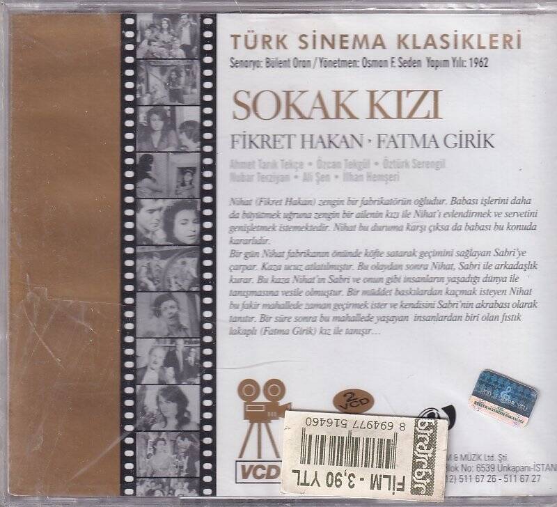 Türk Sinema Klasikleri - Sokak Kızı VCD Film VCD8638 - 2