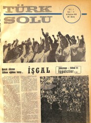 Türk Solu Dergisi 18 Haziran 1968 Sayı 31 - Süleyman-Sükan Ve İşgalciler - Çin'de Birleşik Cephenin Doğuşunun Hikayesi NDR96218 - Gökçekoleksiyon