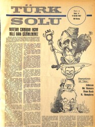 Türk Solu Dergisi 8 Aralık 1967 Sayı 4 - Nato'dan Çıkmadan Hiçbir Milli Dava Çözümlenemez NDR96214 - Gökçekoleksiyon