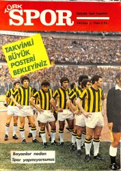 Türk Spor Haftalık Spor Gazetesi 20 Aralık 1976 Sayı : 39 - Allison Galatasaray Babanın Malı Değildir - Galatasaray Futbolcu Ali Yavaş Poster NDR97965 - Gökçekoleksiyon