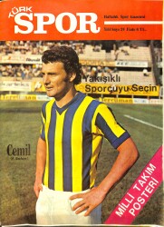 Türk Spor Haftalık Spor Gazetesi 6 Eylül 1976 Sayı : 24 - Milli Takım Oyuncu Kadrosu Poster - Boluspor Gücünü Ortaya Koydu NDR97969 - Gökçekoleksiyon