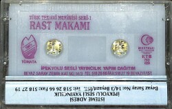 Türk Tedavi Müzik Serisi 1 - Rast Makamı Kaset (Mavi Bandrol - İkinci El) KST27698 - 2