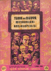 Türk ve Dünya Meşhurları Ansiklopedisi Fasikül No1 1 Şubat 1958 DRG351 - Gökçekoleksiyon