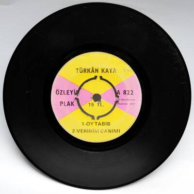 Türkan Kaya 1-Oy Tabib 2-Veririm Canımı Mini LP PLK4442 - 2