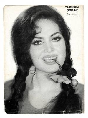 Türkan Şoray Büyük Boy Kartpostal KRT6693 - 1