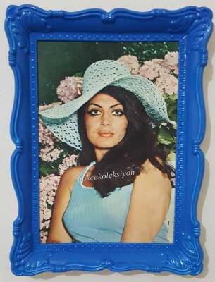 Türkan Şoray Çerçeveli Kartpostal KRT5745 - 1