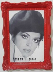 Türkan Şoray Çerçeveli Kartpostal KRT5806 - 2