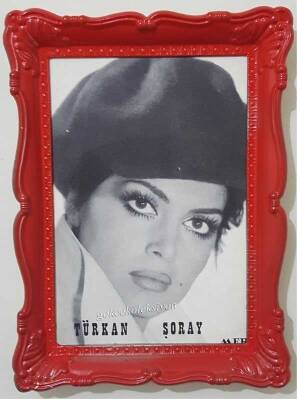 Türkan Şoray Çerçeveli Kartpostal KRT5806 - 1