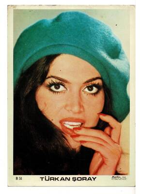 Türkan Şoray Orta Boy Kartpostal KRT705 - 1
