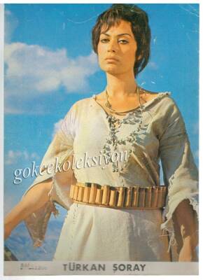 Türkan Şoray Orta Boy Kartpostal KRT710 - 1