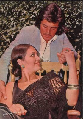 Türkan Şoray & Salih Kırmızı Kartpostal KRT748 - 1