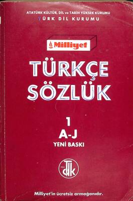 Türkçe Sözlük 1 A-J KTP2258 - 1